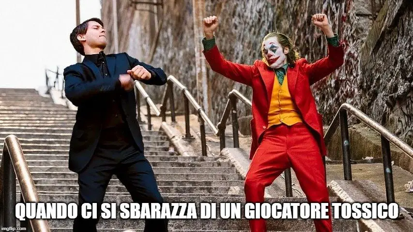 quando ci si sbarazza di un giocatore tossico