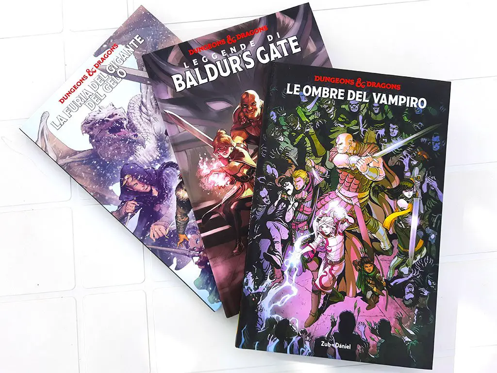 fumetti di Dungeons & Dragons