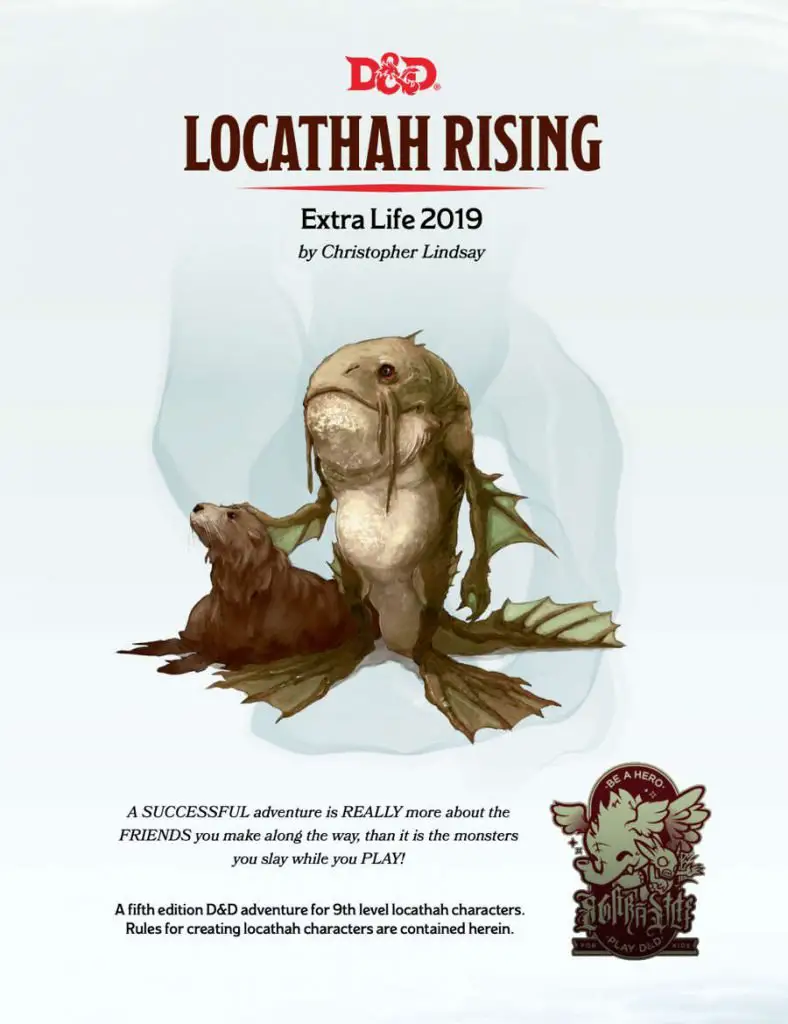 Avventure D&D disponibili solo in digitale: Locathah Rising