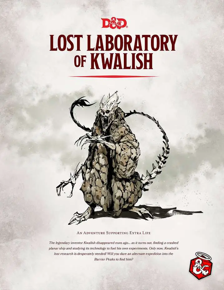 Avventure D&D disponibili solo in digitale: Laboratory of Kwalish
