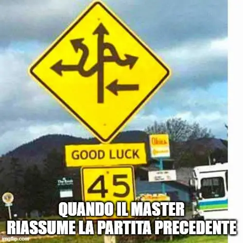 master da evitare, l'impreciso