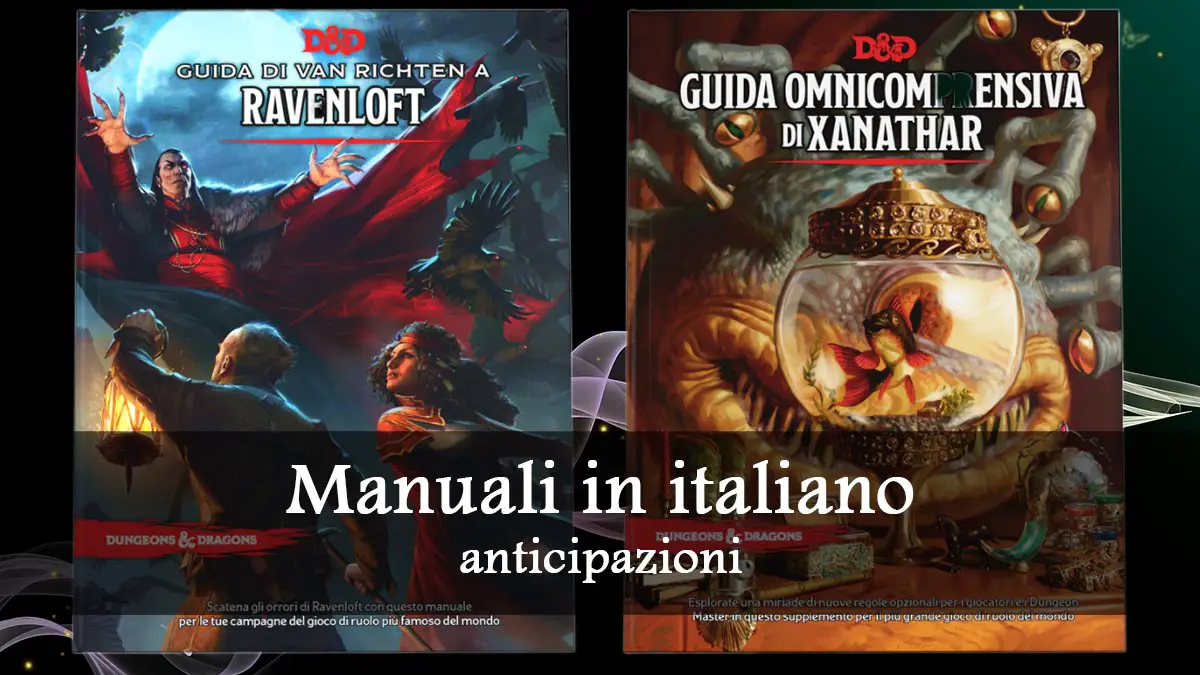 Guida di Van Richten a Ravenloft in italiano a maggio ed altre novità