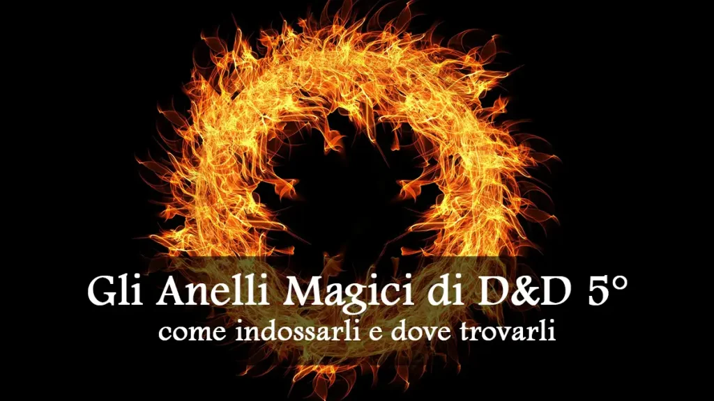 Anelli Magici di D&D 5e