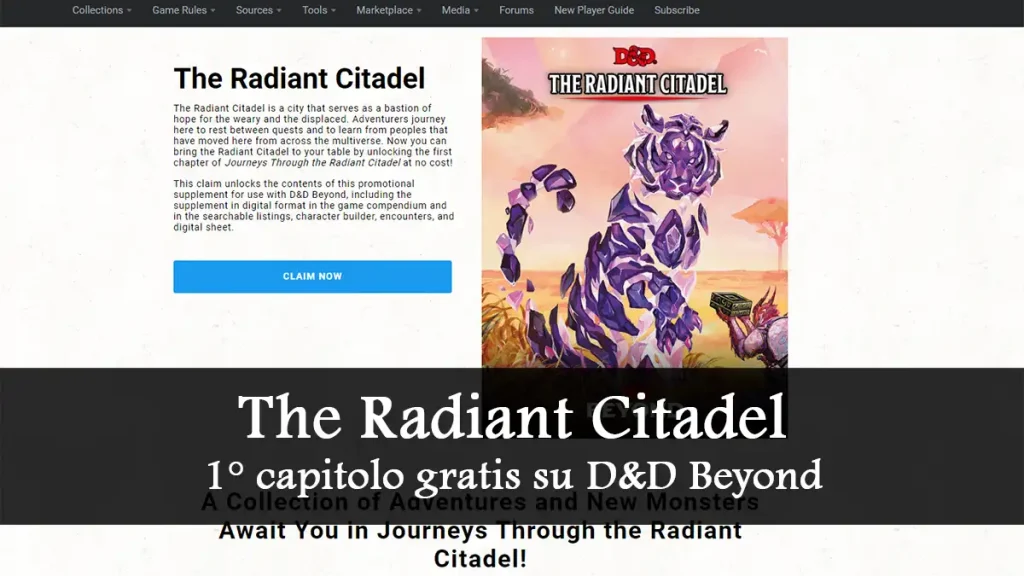 the Radiant Citadel su Beyond