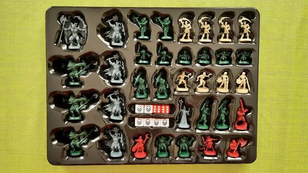 HeroQuest: Contenitore delle miniauture