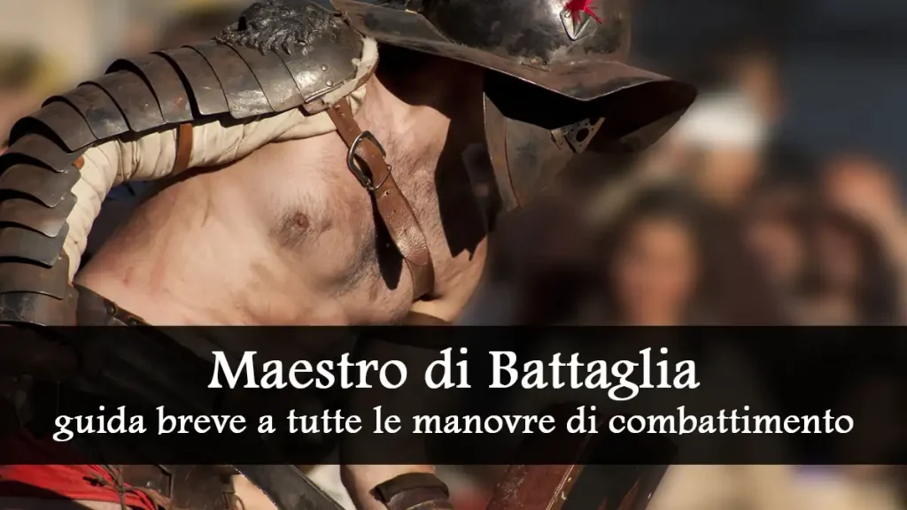 Manovre di Combattimento del Guerriero Maestro di Battaglia