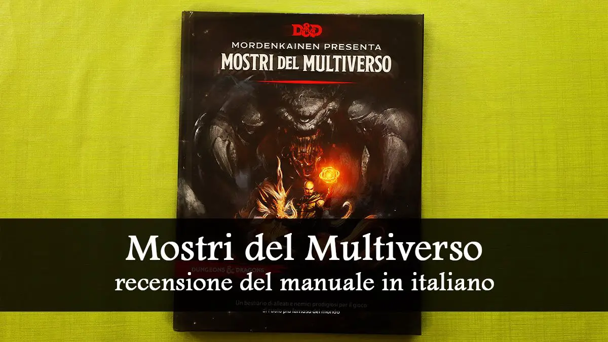 D&D 5a Edizione - Mordenkainen presenta: Mostri del Multiverso - Prezzo -  Offerta Online