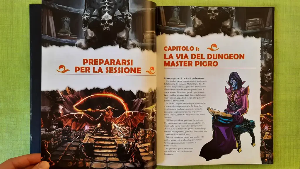 La Guida del Dungeon Master Pigro: prepararsi alla sessione