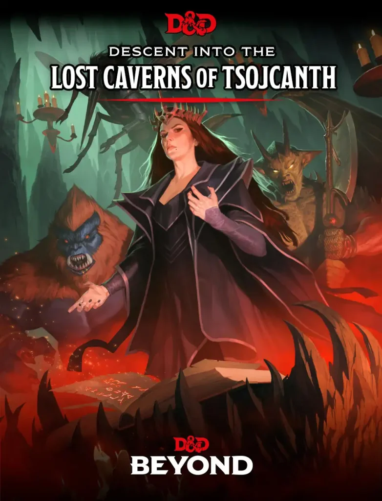 Descent into the Lost Caverns of Tsojcanth