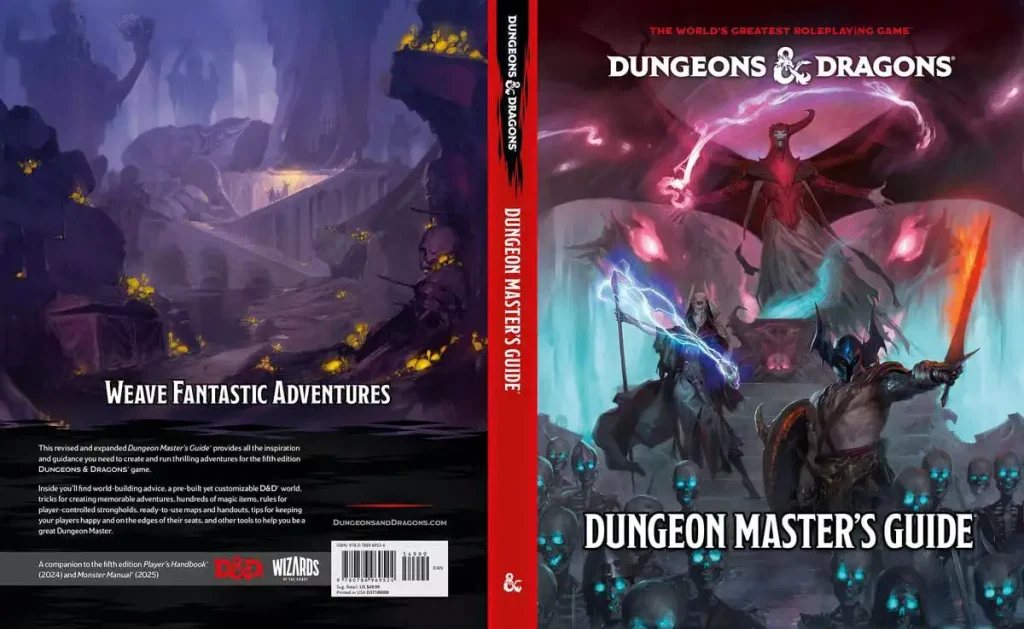 Guida del Dungeon Master 2024: la copertina