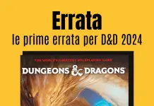 Le prime Errata per D&D 2024