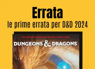 Le prime Errata per D&D 2024