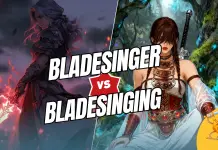 Bladesinger di Heroes of Faerûn: confronto con Bladesinging bladesinger contro bladesinging