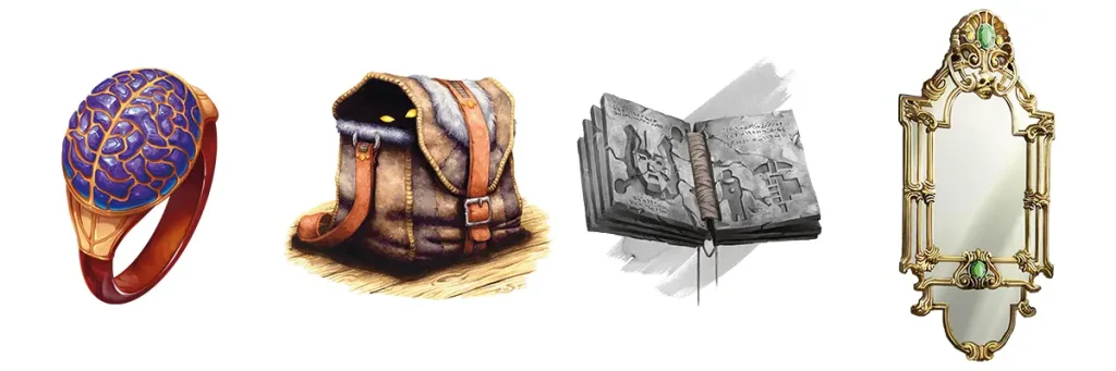 Agganci di Avventura: Oggetti Magici